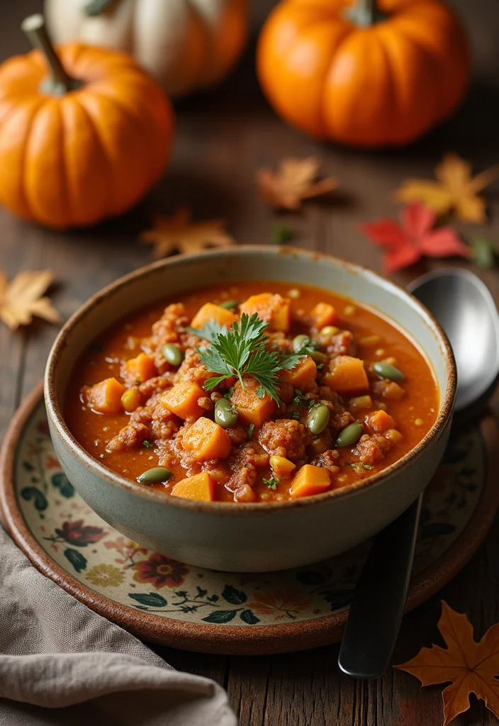 10 Best Keto Chili Recipes for Cozy Low Carb Meals - 4. Turkey & Pumpkin Chili