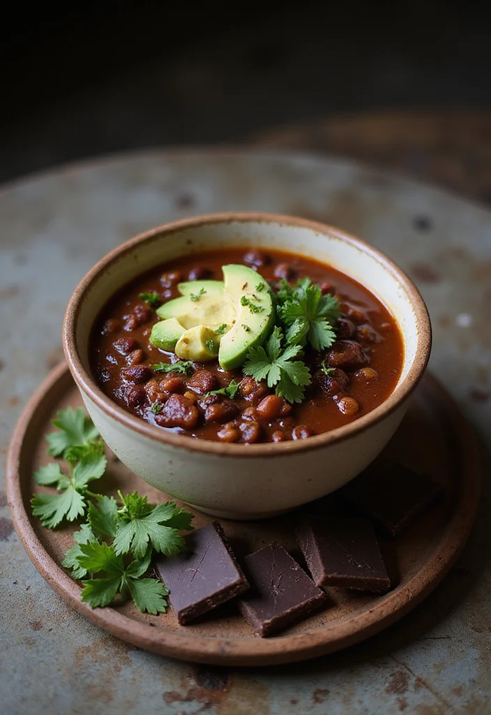 10 Best Keto Chili Recipes for Cozy Low Carb Meals - 5. Chocolate Mole Chili