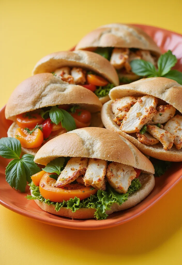 10 Bread Dinner Recipes for Simple Comfort - 3. Mediterranean Pita Bread Sandwiches