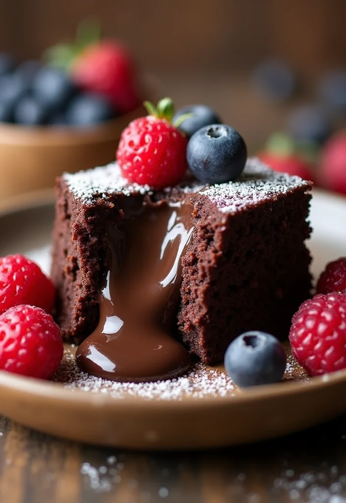10 Crockpot Dessert Recipes for Effortless Treats - 1. Chocolate Lava Cake