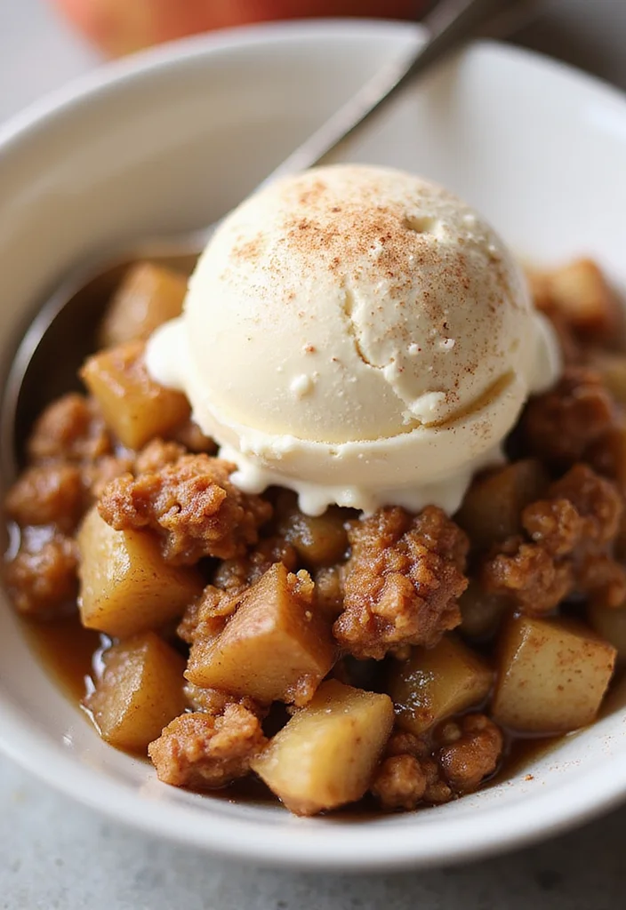 10 Crockpot Dessert Recipes for Effortless Treats - 2. Cinnamon Apple Crisp