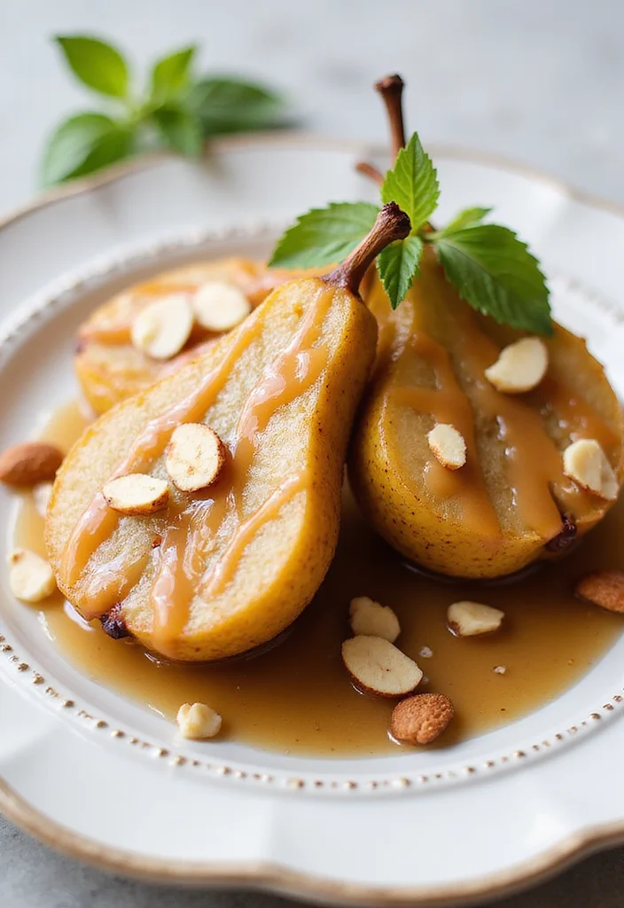 10 Crockpot Dessert Recipes for Effortless Treats - 6. Caramelized Pears