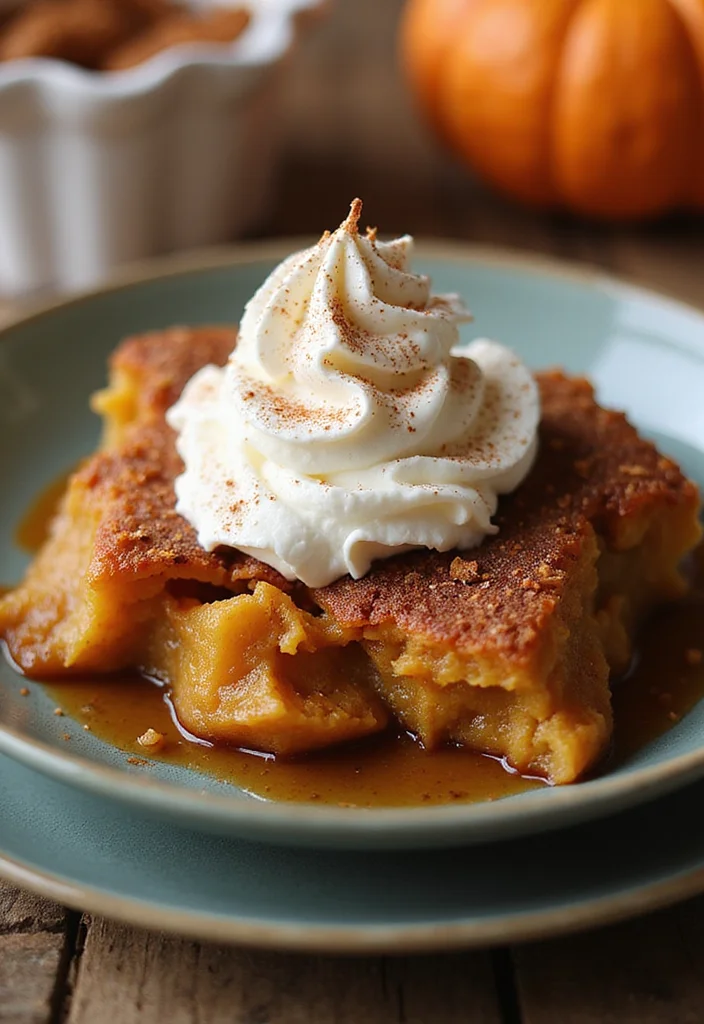 10 Crockpot Dessert Recipes for Effortless Treats - 7. Pumpkin Bread Pudding