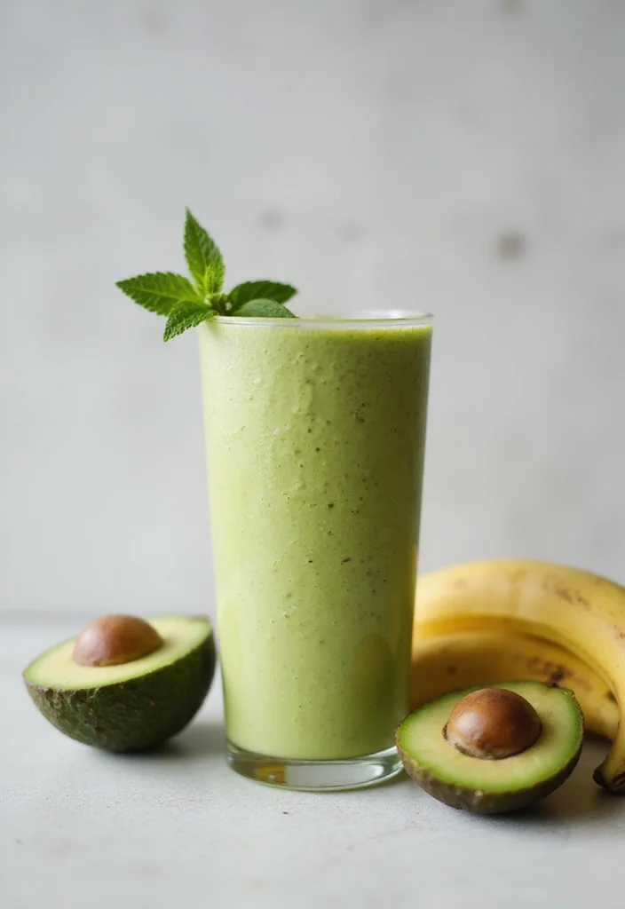 10 Healthy Drink Recipes for Daily Wellness - 7. Creamy Avocado Smoothie