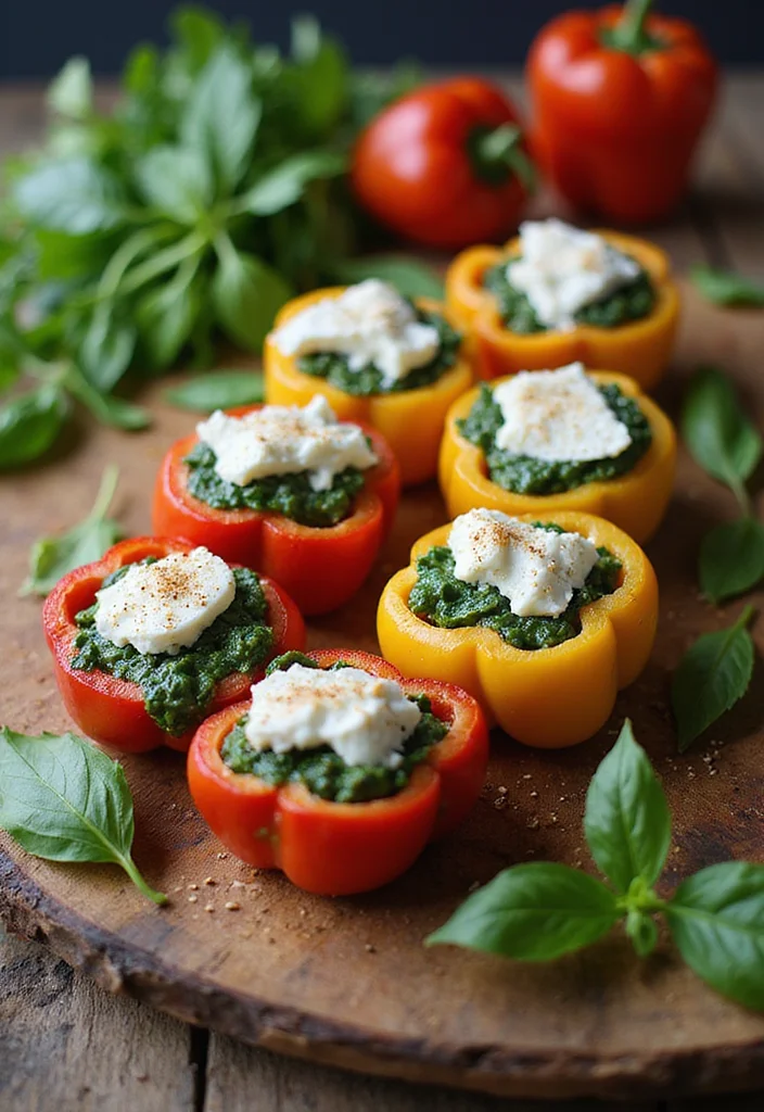 10 Healthy Dutch Oven Recipes for Cozy Meals - 5. Spinach and Feta Stuffed Peppers