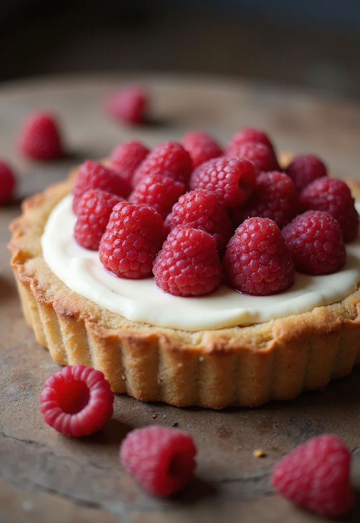 10 Heavy Cream Dessert Recipes Rich and Smooth - 9. Raspberry Cream Tart
