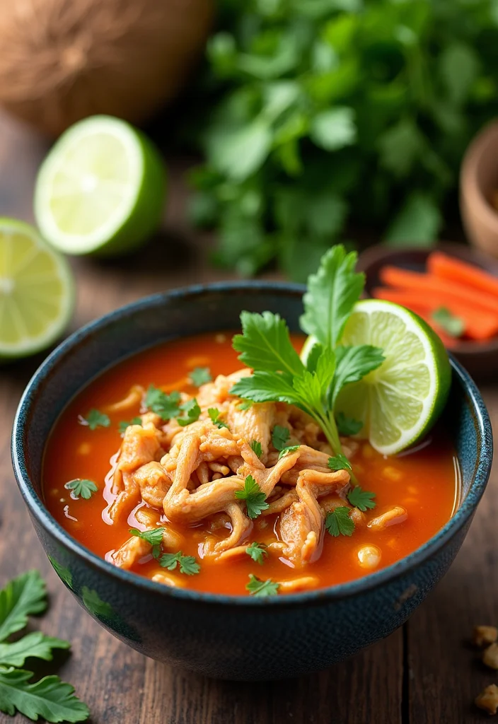 10 Keto Chicken Soup Recipes for Comfort and Ease - 7. Thai Chicken Soup