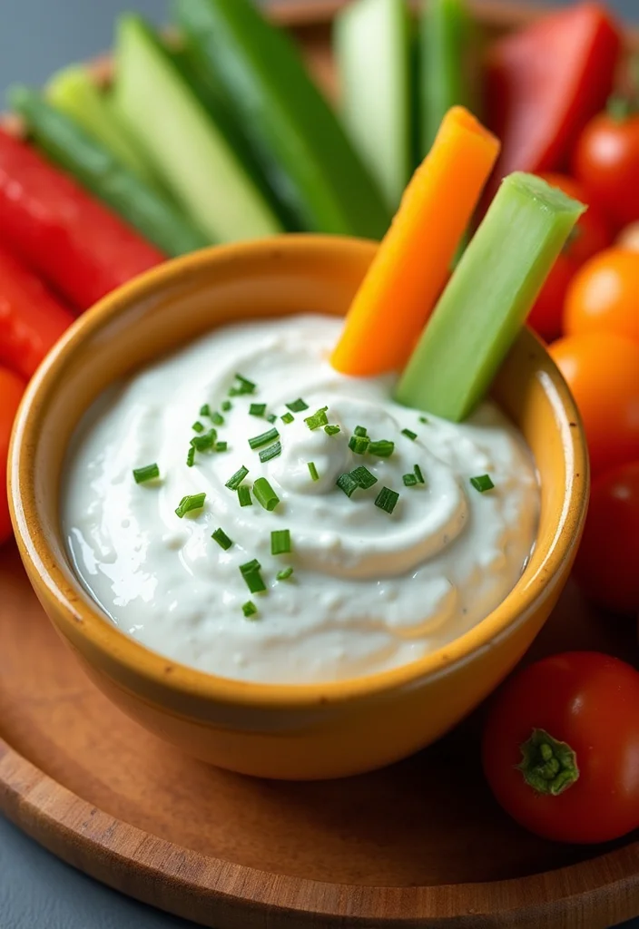 10 Keto Cucumber Recipes Light and Refreshing - 2. Creamy Cucumber and Yogurt Dip