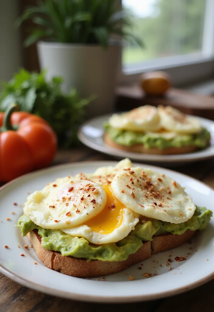 10 Keto Egg White Recipes for Lean Low Carb Meals - 7. Egg White and Avocado Toast