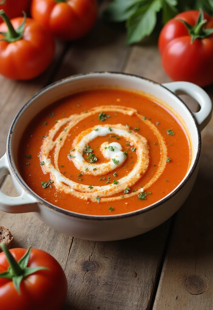 10 Keto Vegetable Soup Recipes for Simple Warm Bowls - 8. Roasted Red Pepper and Tomato Soup