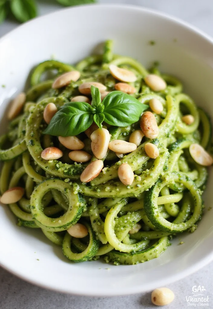 10 Low FODMAP Dinner Recipes for Gentle Eating - 2. Zucchini Noodles with Pesto