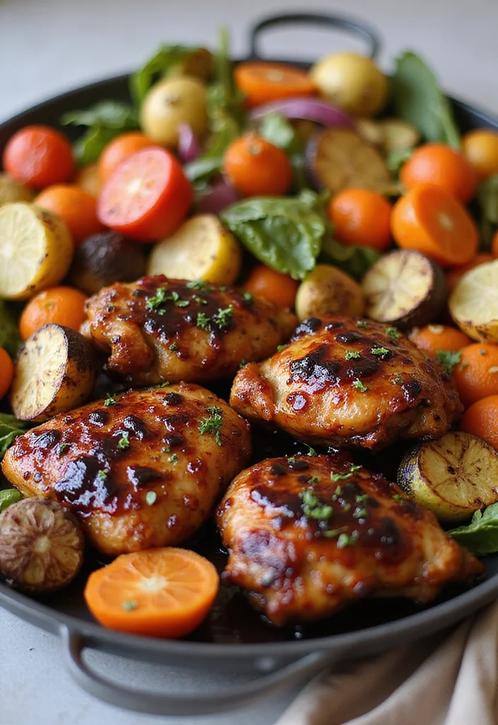 10 Low FODMAP Dinner Recipes for Gentle Eating - 7. Balsamic Glazed Chicken Thighs