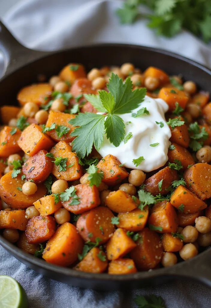 10 Low FODMAP Dinner Recipes for Gentle Eating - 9. Sweet Potato and Chickpea Hash