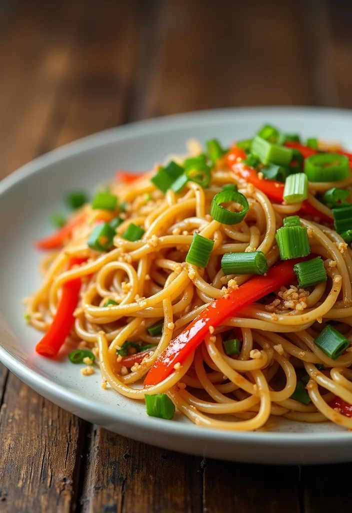 10 Vegan Chinese Recipes for Easy Flavorful Meals - 1. Vegetable Lo Mein