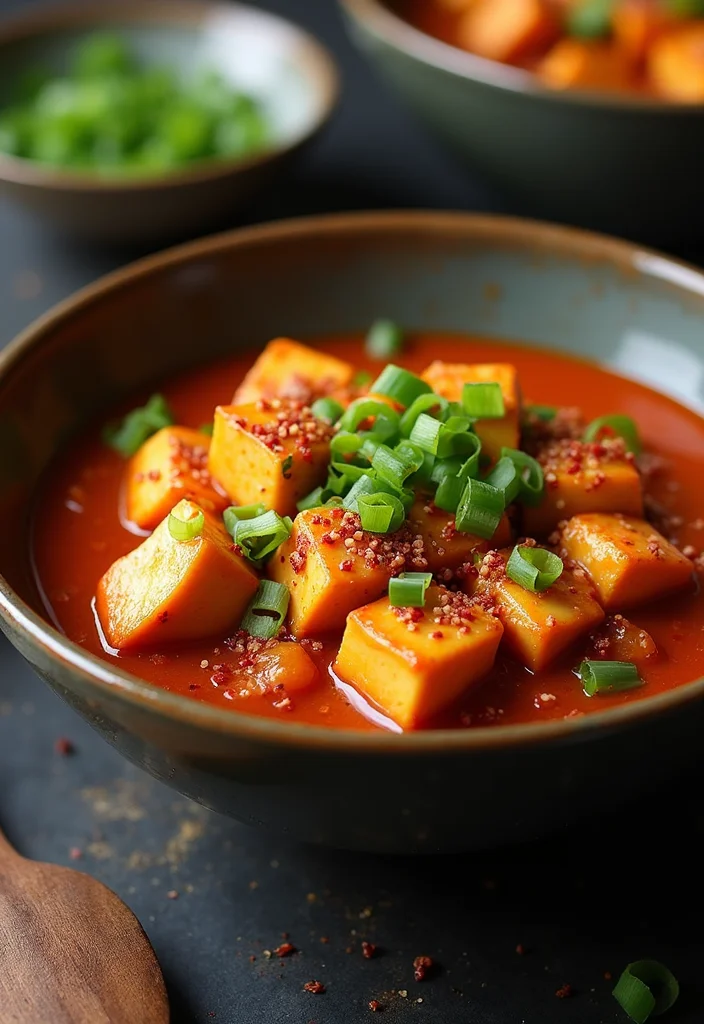 10 Vegan Chinese Recipes for Easy Flavorful Meals - 3. Mapo Tofu (Vegan Version)