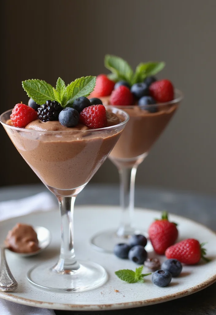 10 Vegan Christmas Recipes for a Festive Table - 5. Vegan Chocolate Mousse