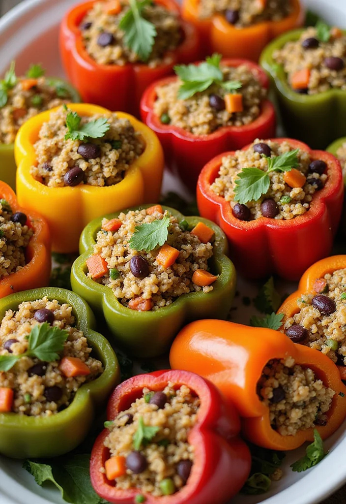 10 Vegan Christmas Recipes for a Festive Table - 6. Vegan Stuffed Peppers