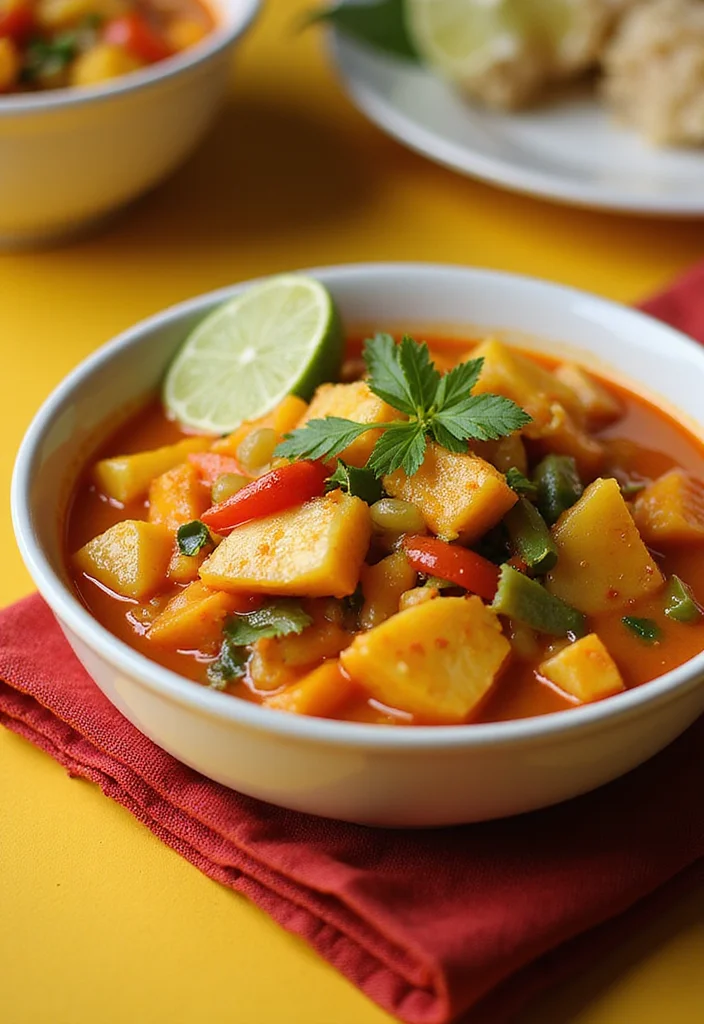 10 Vegan Thai Curry Recipes Warm and Aromatic - 6. Sweet and Sour Thai Curry