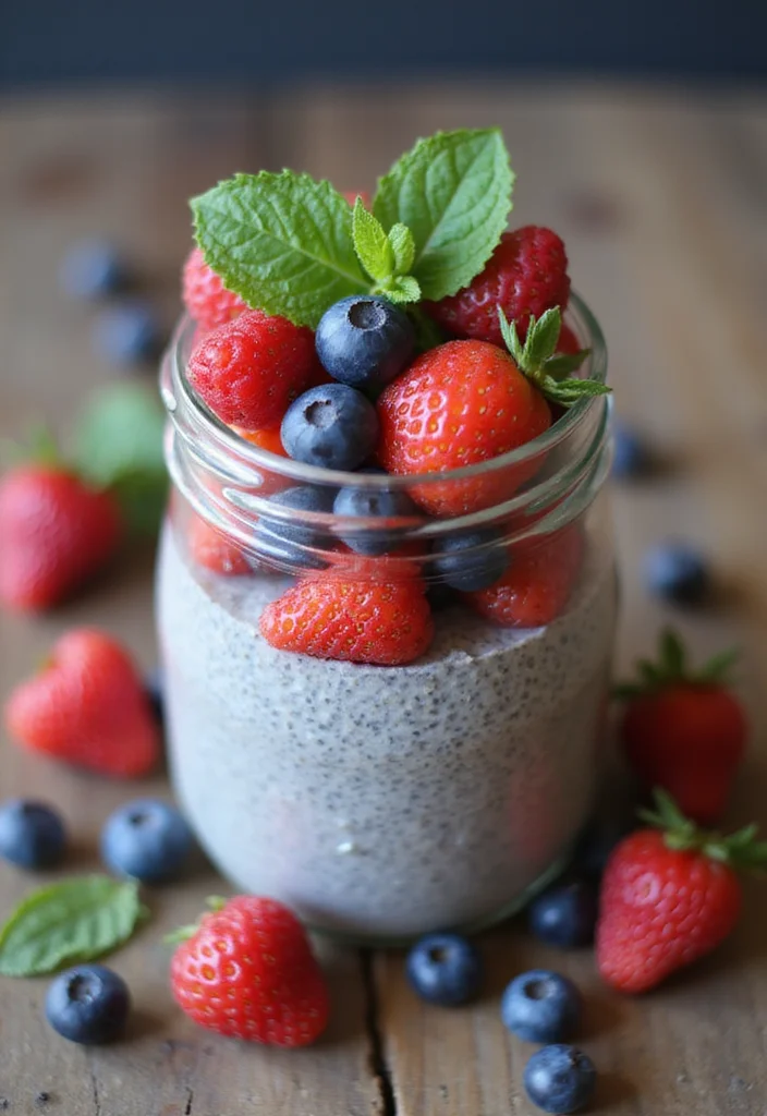10 Weight Watchers Dessert Recipes: Smart and Tasty - 2. Berry Chia Seed Pudding