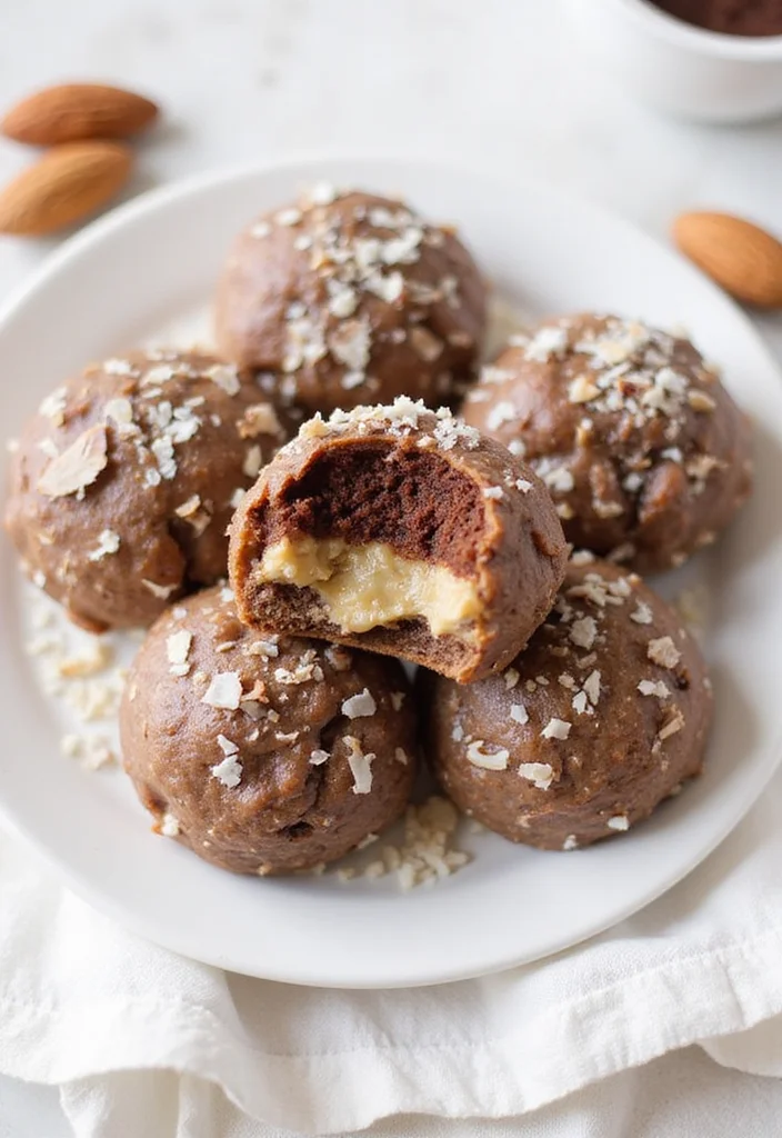 10 Weight Watchers Dessert Recipes: Smart and Tasty - 9. Almond Joy Energy Bites
