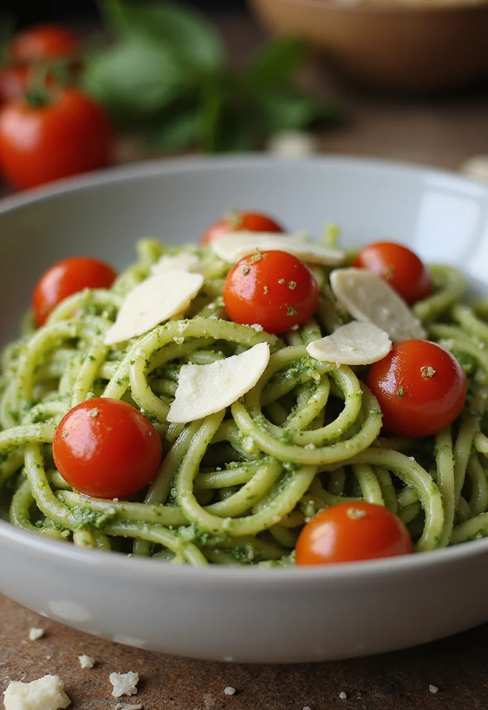 12 Best Quick Dinner Recipes Ready Fast - 10. Quick Pesto Pasta