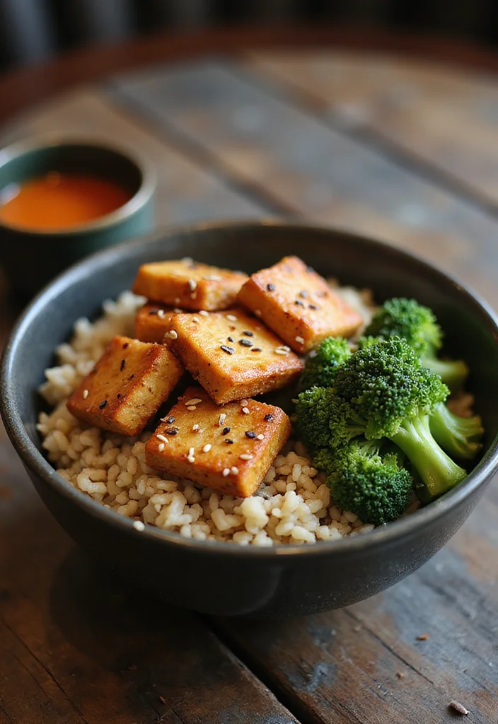 12 Dinner Bowl Recipes for Easy Balanced Eating - 5. Asian Tofu Rice Bowl