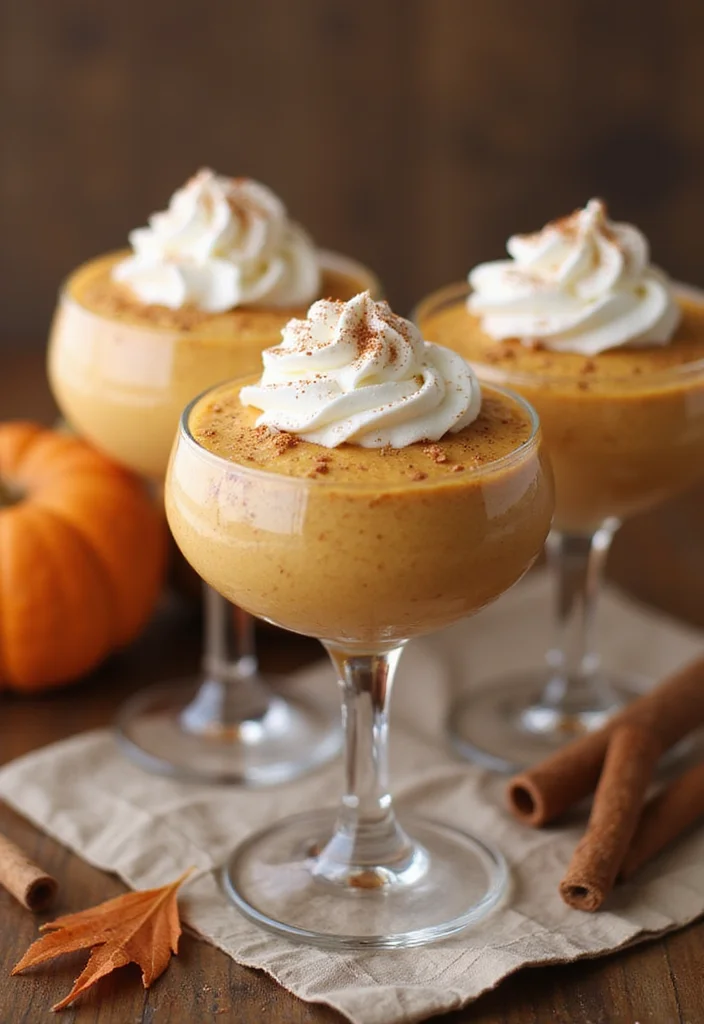 12 Easy Thanksgiving Dessert Recipes for Busy Cooks - 1. Pumpkin Spice Mousse