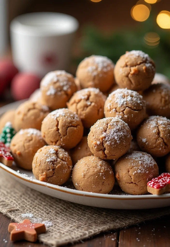 12 Easy Thanksgiving Dessert Recipes for Busy Cooks - 12. Gingerbread Cookie Dough Bites