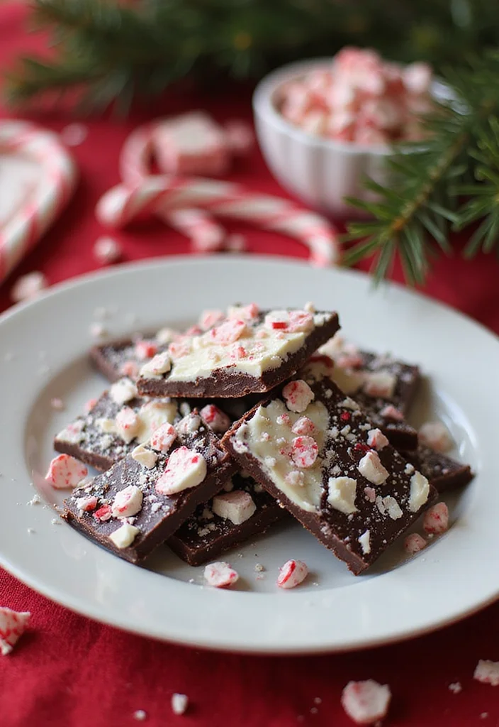 12 Easy Thanksgiving Dessert Recipes for Busy Cooks - 4. Peppermint Bark