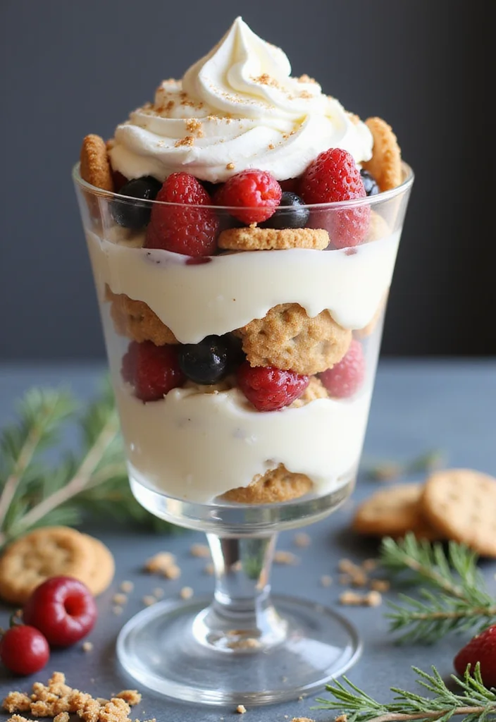 12 Easy Thanksgiving Dessert Recipes for Busy Cooks - 7. No-Bake Berry Trifle