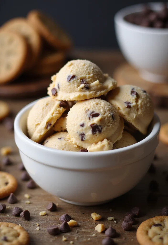 12 Fun and Easy Vegan Ice Cream Dessert Recipes - 5. Chocolate Chip Cookie Dough Ice Cream