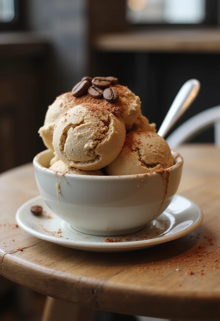 12 Fun and Easy Vegan Ice Cream Dessert Recipes - 8. Coffee Cashew Ice Cream