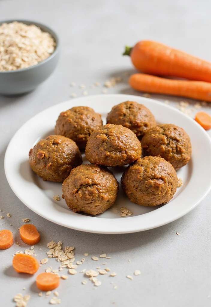 12 Healthy Carrot Recipes for Bright Everyday Eating - 7. Carrot Energy Balls