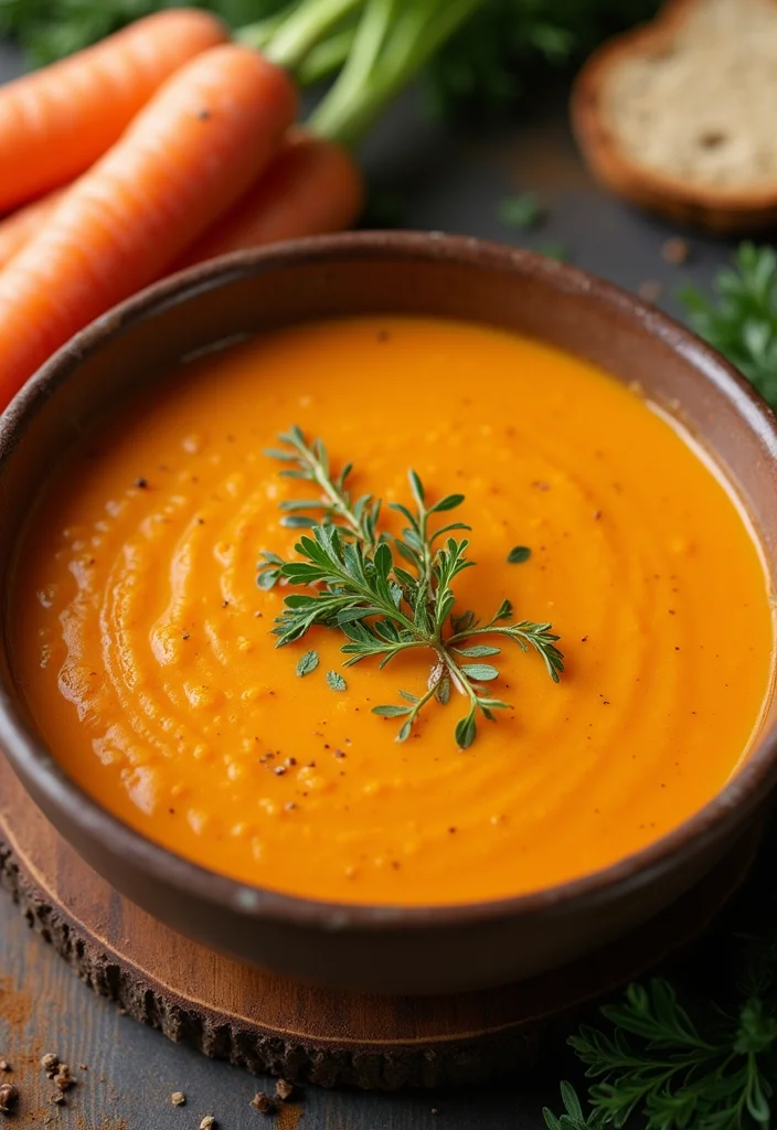 12 Healthy Carrot Recipes for Bright Everyday Eating - 8. Carrot Soup