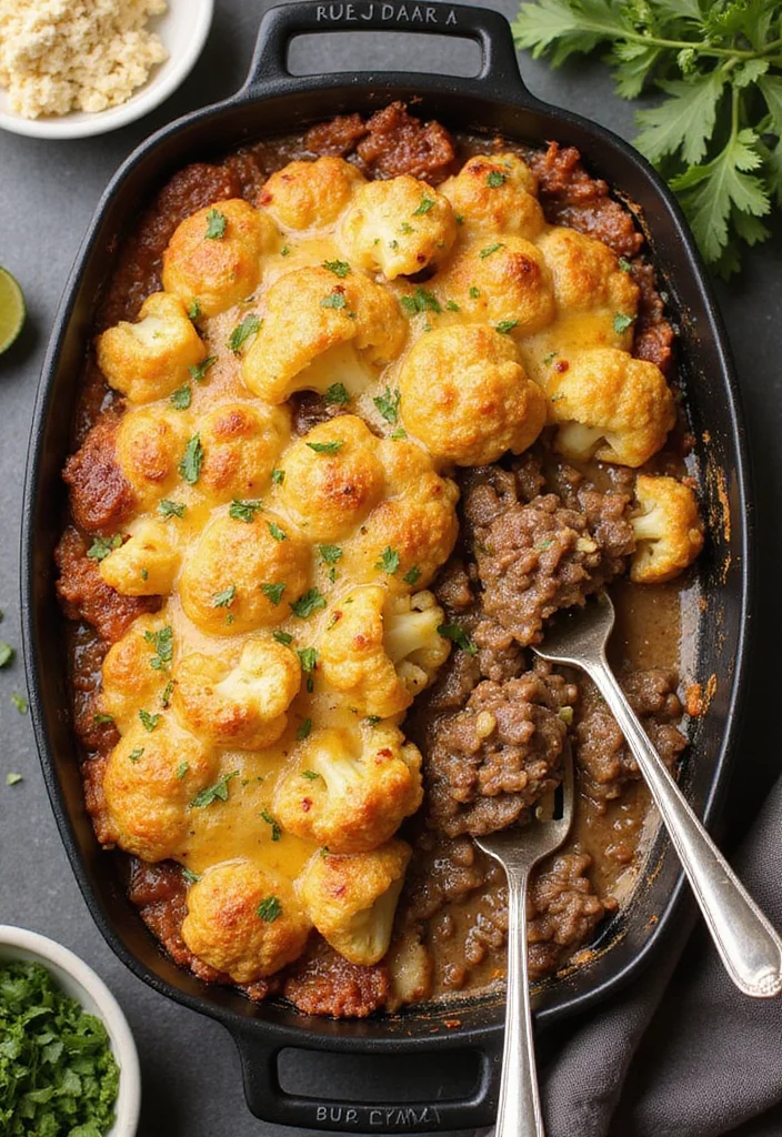 12 Healthy Dinner Casserole Recipes for Busy Nights - 5. Beef and Cauliflower Casserole