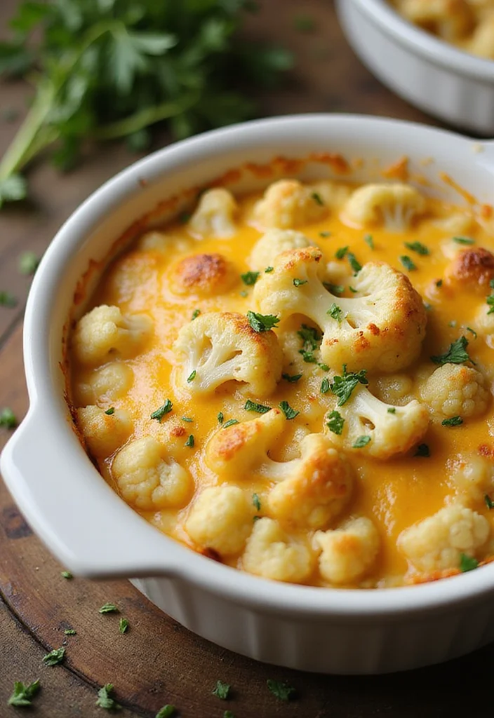 12 Healthy Dinner Casserole Recipes for Busy Nights - 9. Cauliflower and Cheese Casserole