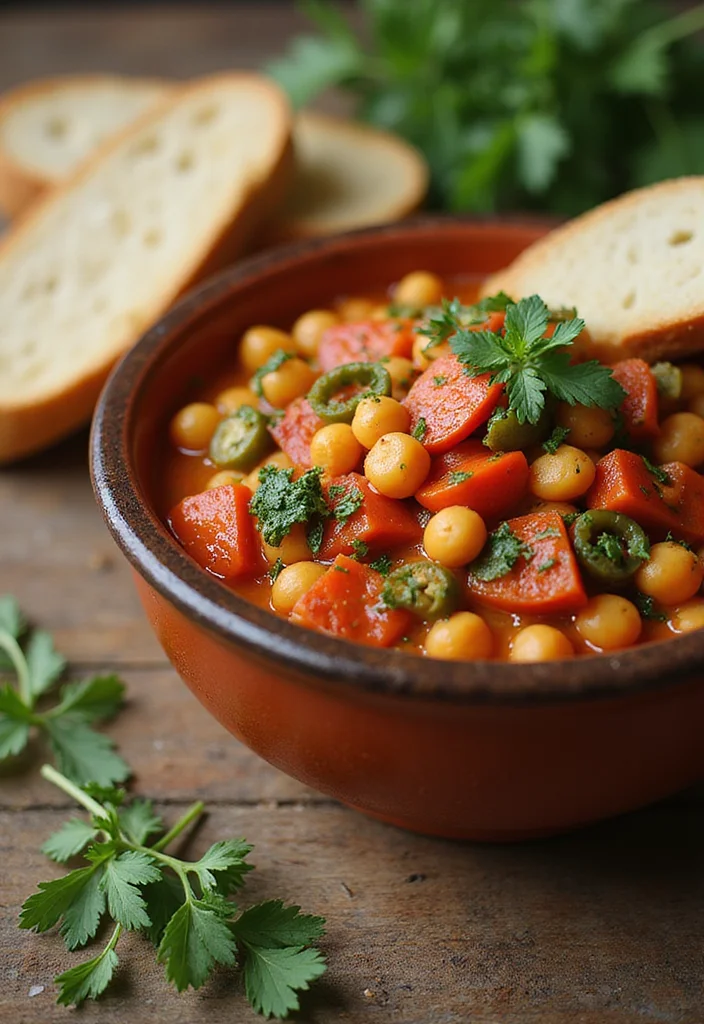 12 Healthy Italian Recipes: Simple and Flavorful - 12. Italian Chickpea Stew