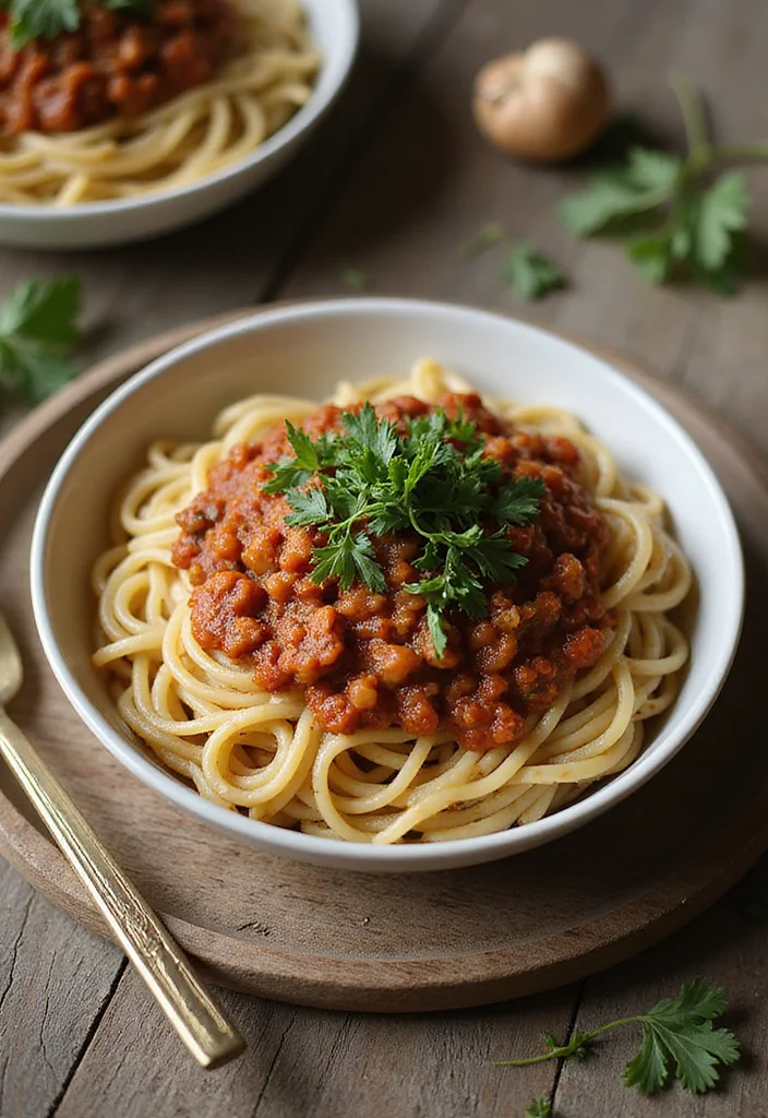 12 Healthy Italian Recipes: Simple and Flavorful - 6. Lentil Bolognese