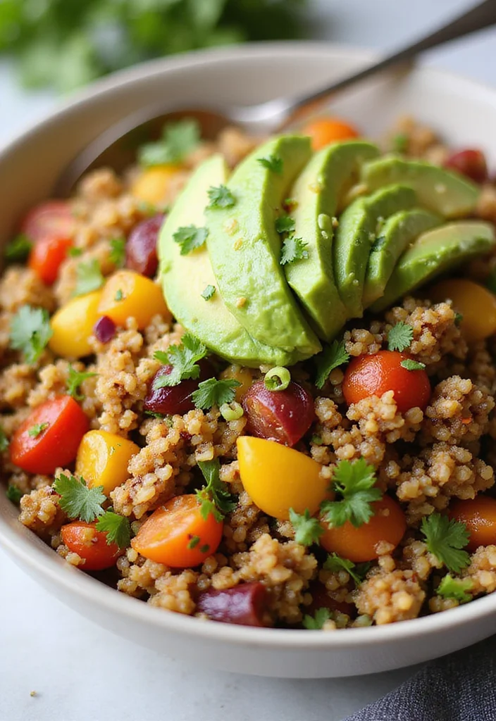 12 Healthy Quinoa Recipes for Everyday Meals - 8. Quinoa Taco Salad