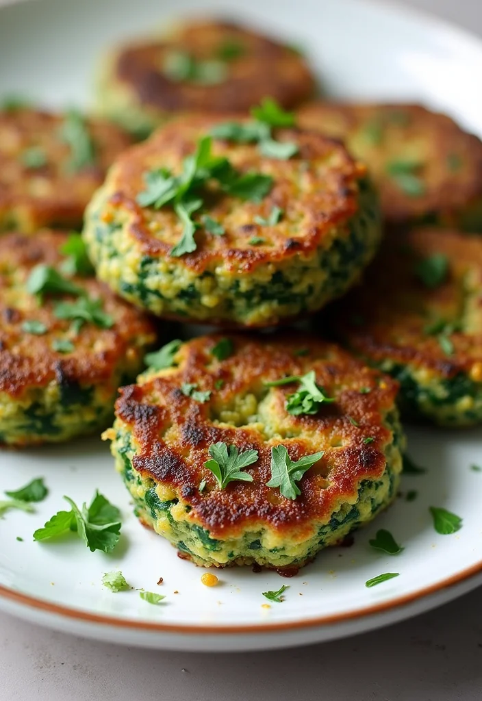 12 Healthy Quinoa Recipes for Everyday Meals - 9. Quinoa and Spinach Cakes