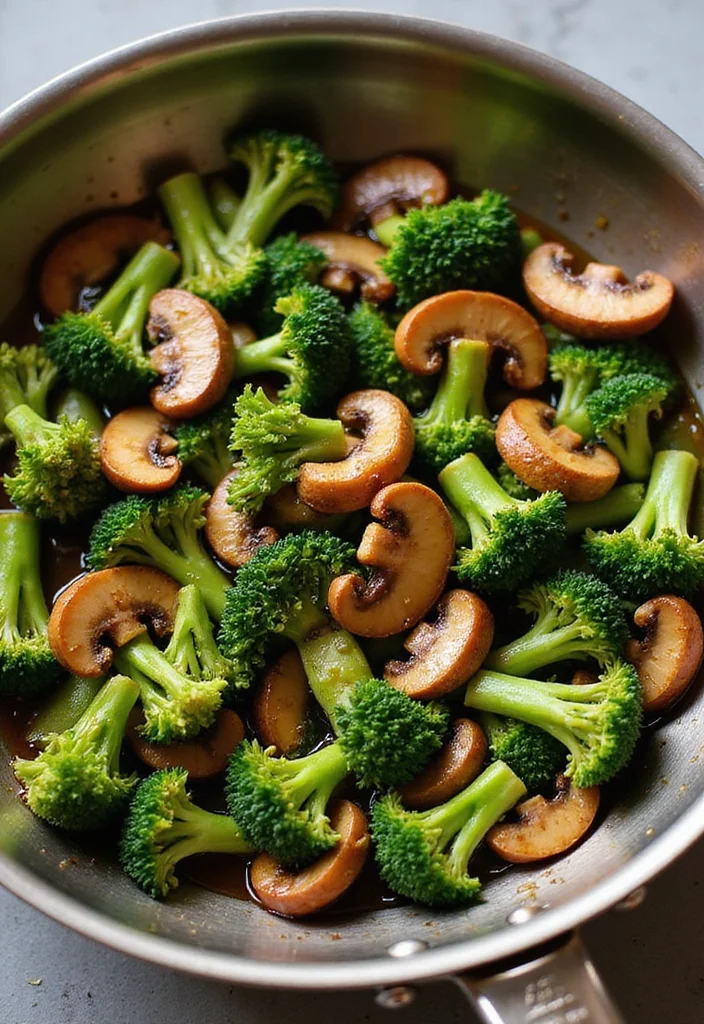 12 Healthy Stir Fry Recipes Fresh and Fast - 5. Broccoli and Mushroom Stir Fry