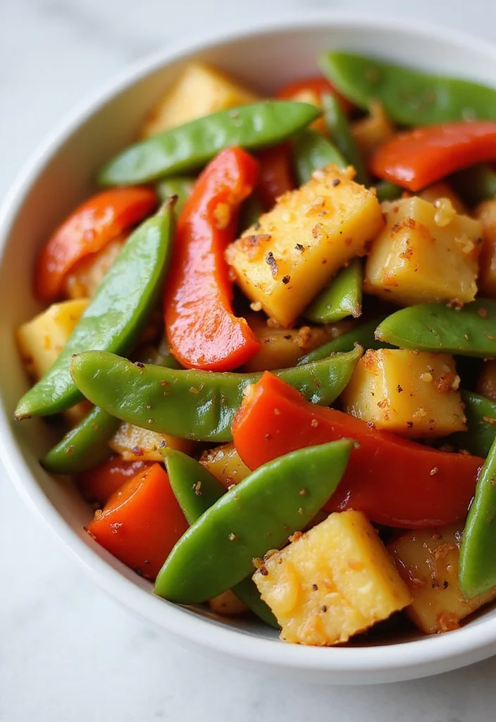 12 Healthy Stir Fry Recipes Fresh and Fast - 7. Sweet and Sour Veggie Stir Fry