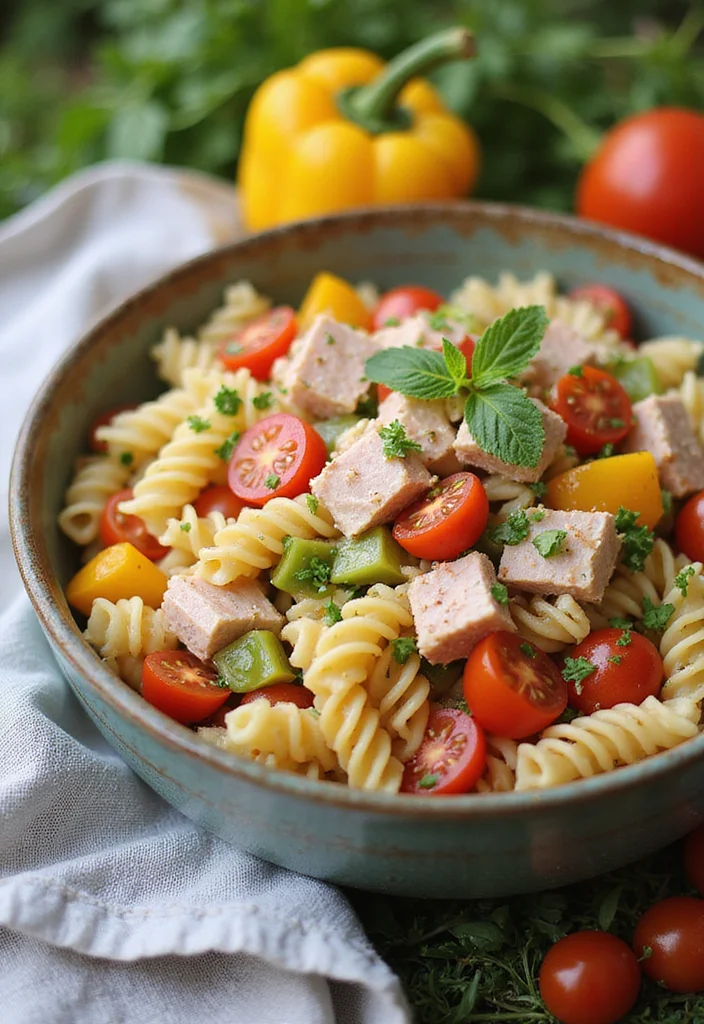 12 Healthy Tuna Recipes for Light Protein Meals - 10. Tuna Pasta Salad