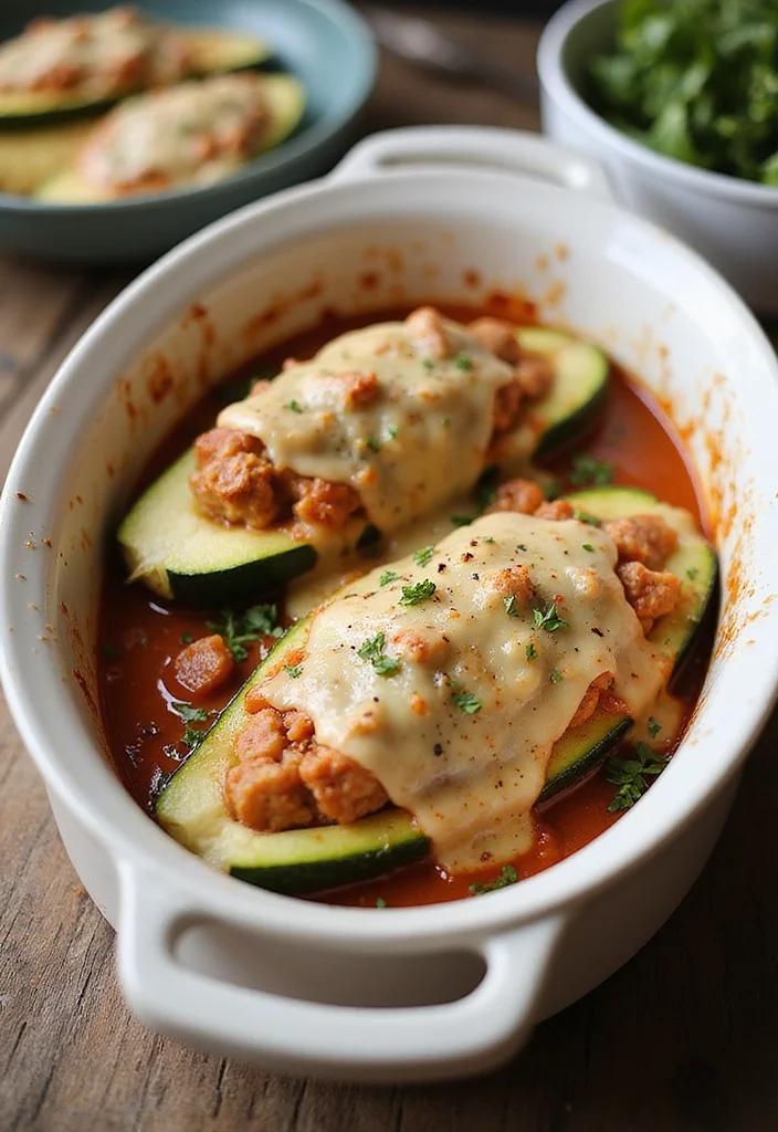 12 Healthy Tuna Recipes for Light Protein Meals - 5. Tuna Zucchini Boats