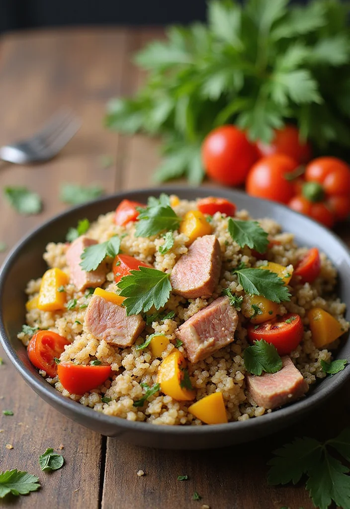 12 Healthy Tuna Recipes for Light Protein Meals - 8. Tuna Quinoa Salad