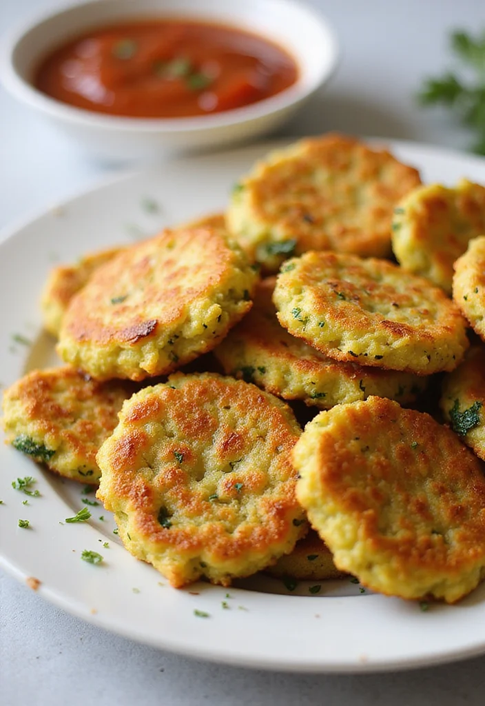12 Keto Cheese Recipes for Low Carb Comfort - 9. Crispy Cheese Zucchini Fritters