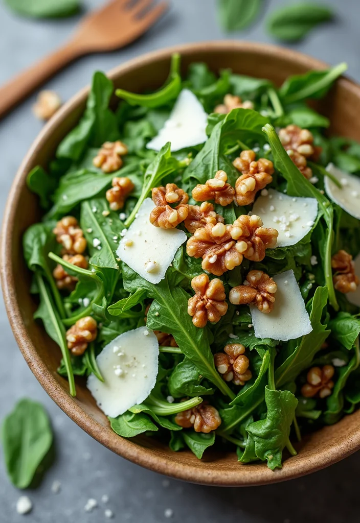 12 Keto Friendly Salad Recipes for Fresh Eating - 7. Arugula and Walnut Salad