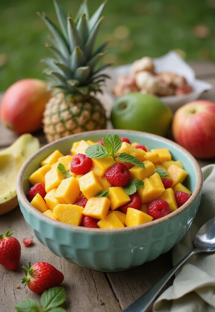 12 Mango Dessert Recipes Sweet and Refreshing - 6. Mango Fruit Salad