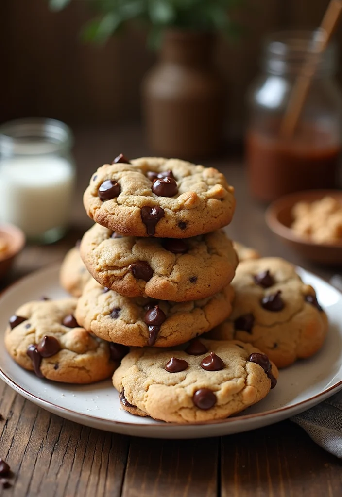 12 Peanut Butter Dessert Recipes for Quick Cravings - 3. Peanut Butter Chocolate Chip Cookies