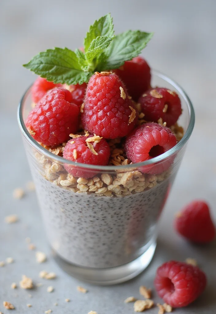 12 Raspberry Dessert Recipes Bright and Juicy - 1. Raspberry Chia Seed Pudding